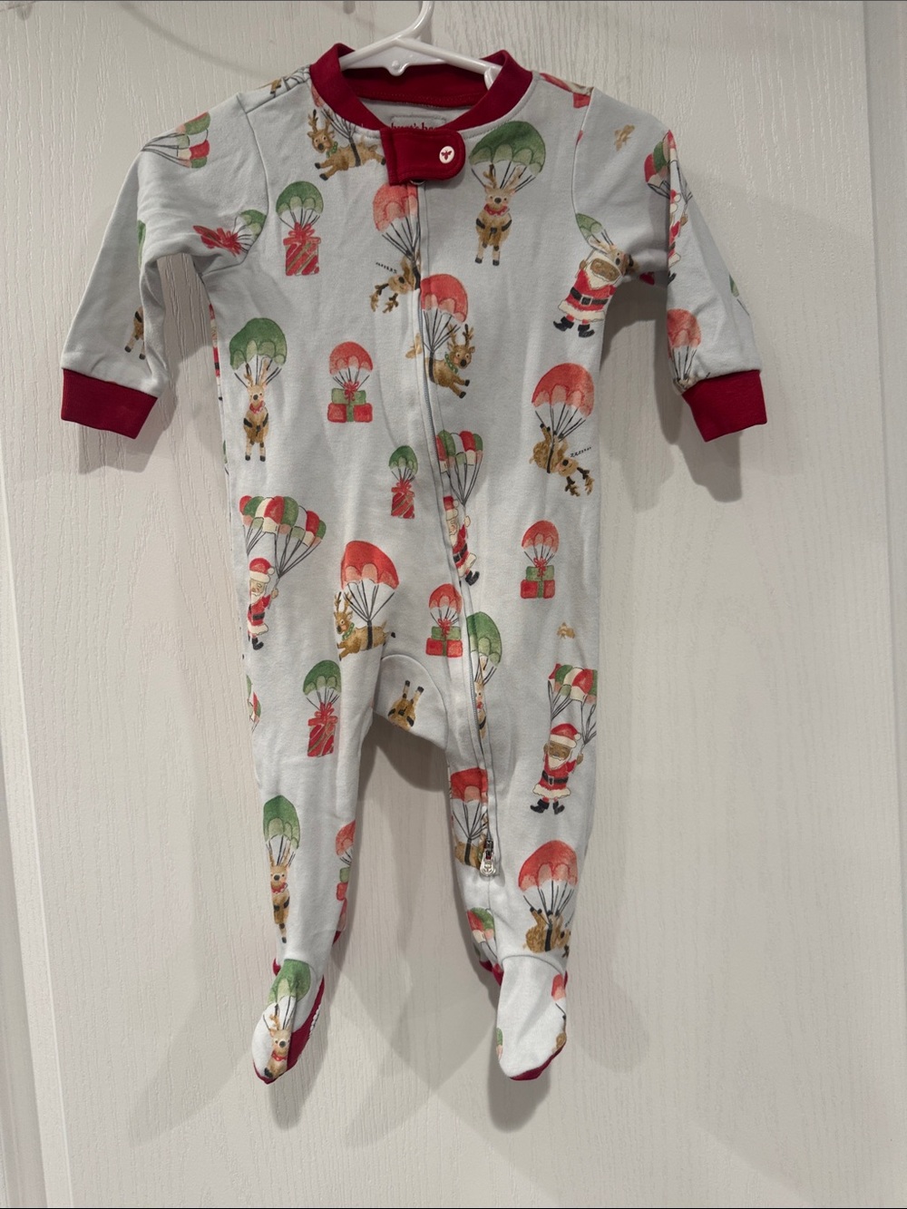 Burt’s bees baby Christmas pajamas 3-6 months